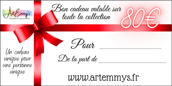 Carte cadeau 80€