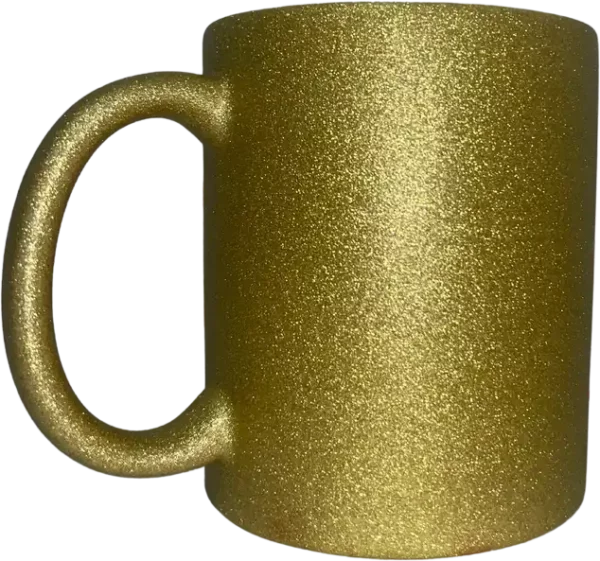Mug paillettes Doré