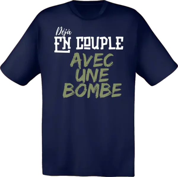 En couple Bleu foncé