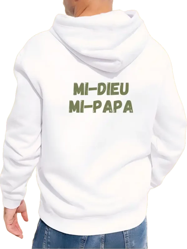 Pull Homme -  Mi-Dieu Mi-Papa