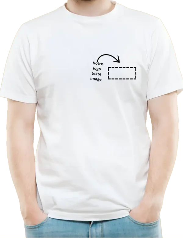 T-Shirt Classique Homme personnalisable – Image 2