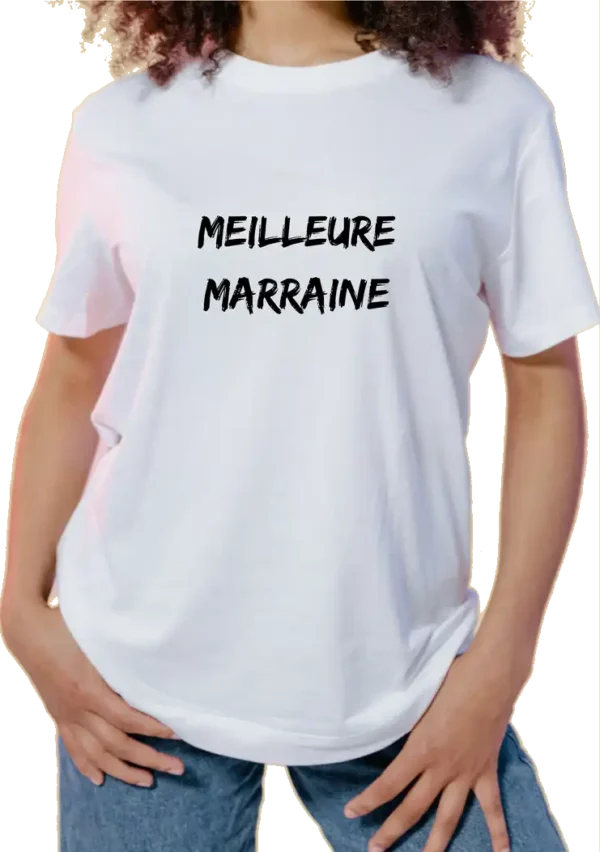 T-Shirt Femme - Meilleure Marraine