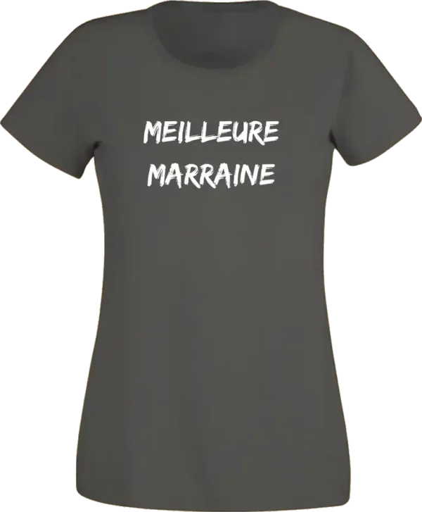 T-Shirt Femme - Meilleure Marraine – Image 7
