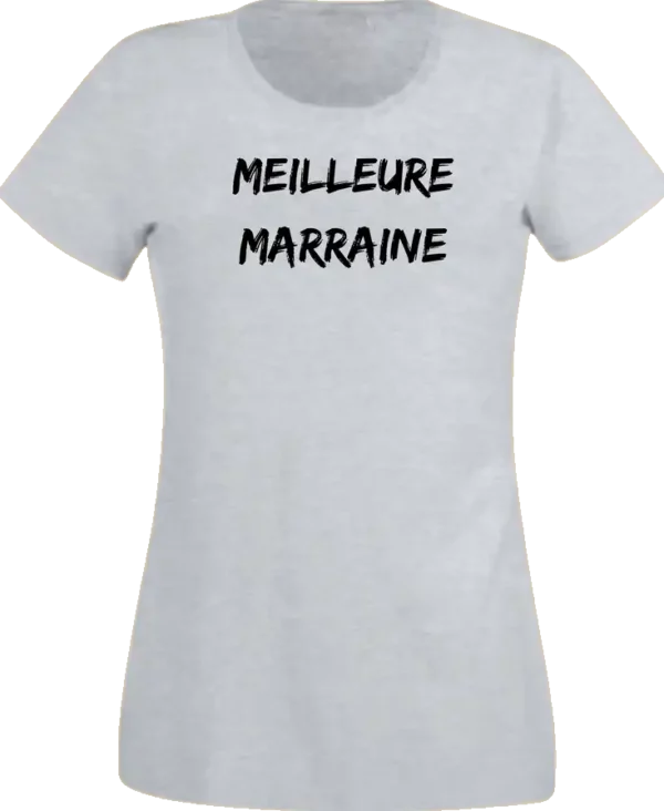 T-Shirt Femme - Meilleure Marraine – Image 8
