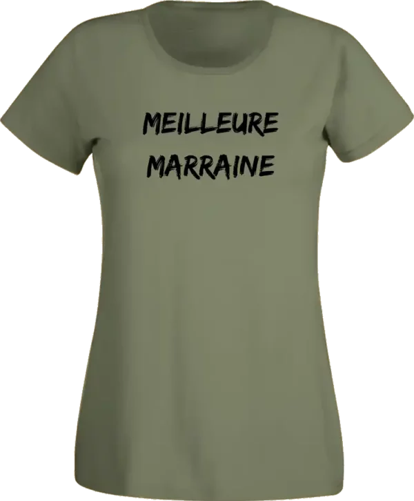 T-Shirt Femme - Meilleure Marraine – Image 6