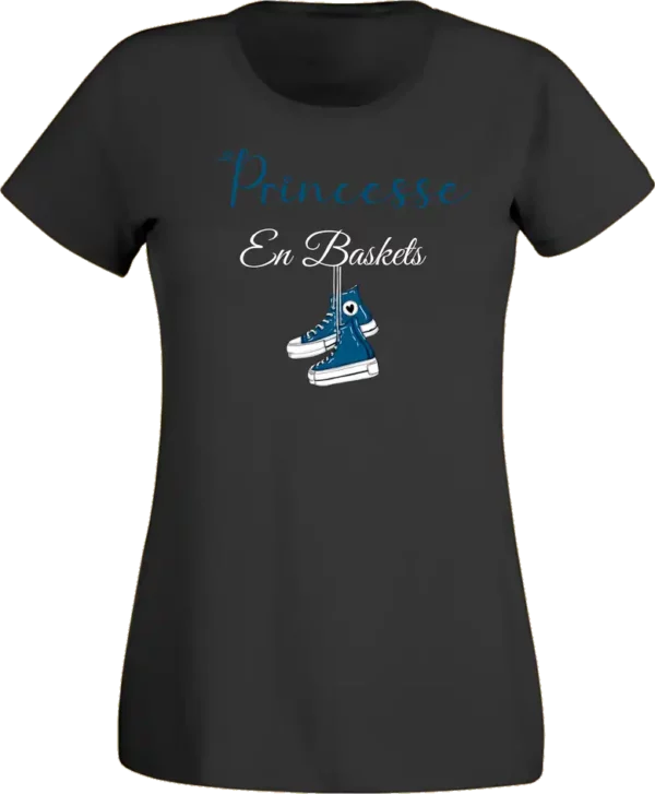 T-Shirt Femme - Princesse en baskets – Image 9