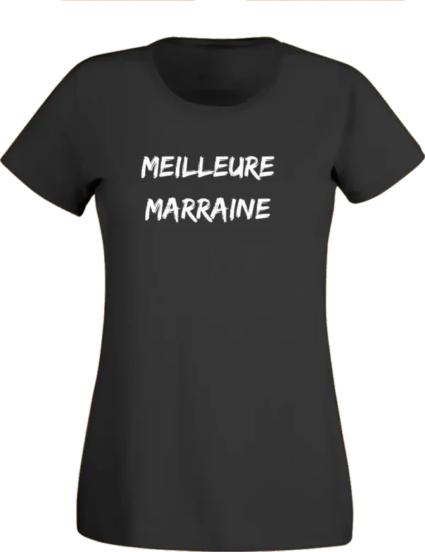 T-Shirt Femme - Meilleure Marraine – Image 5