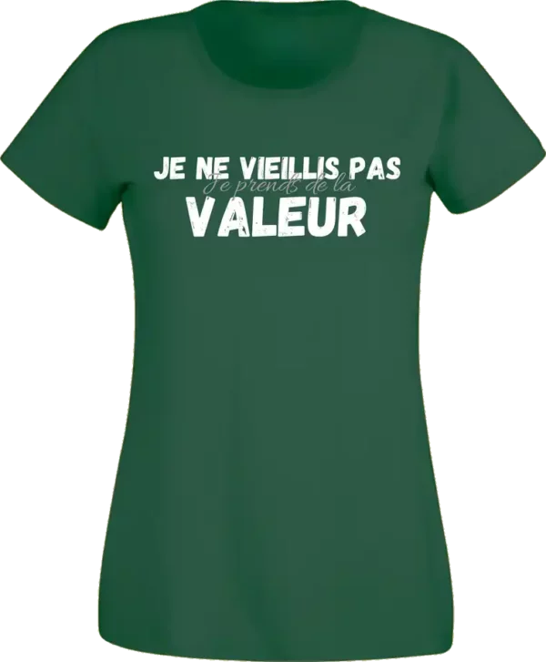 T-Shirt Femme - Je ne Vieillis pas – Image 2
