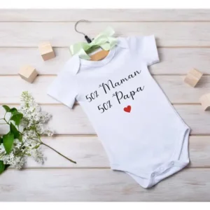 Body Bébé - 50% Maman 50% papa