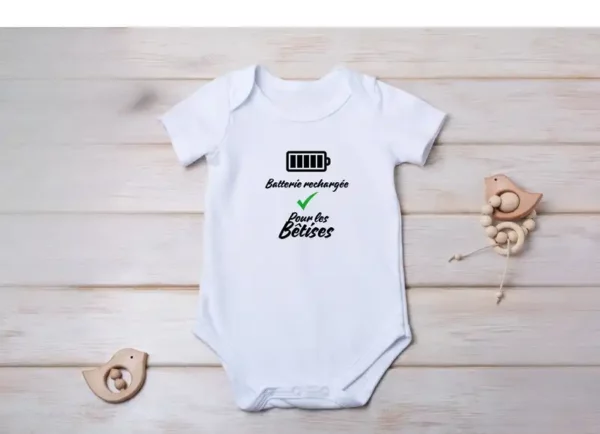 Body Bébé - Batterie rechargée