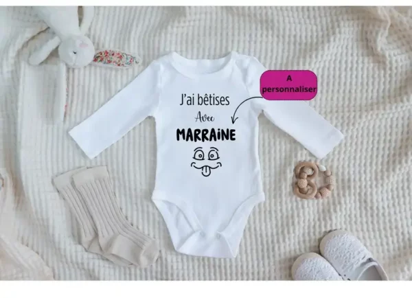 Body Bébé - Jai bêtise avec – Image 2
