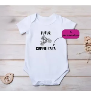 Body Bébé -  Futur motard comme