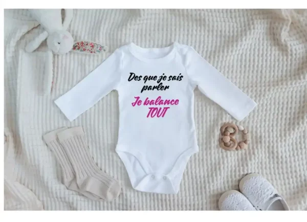 Body Bébé -  Je balance tout – Image 2